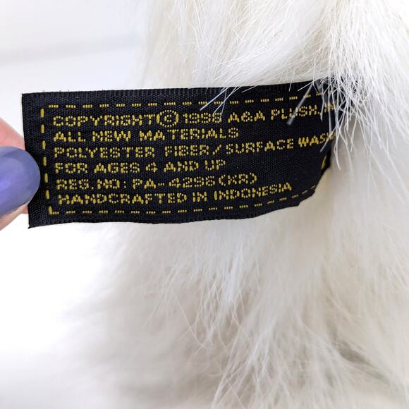 Vintage Aurora Lhasa Apso Shih Tzu Plush 96 Realistic Dog Puppy Stuff Animal 9" - Picture 7 of 10